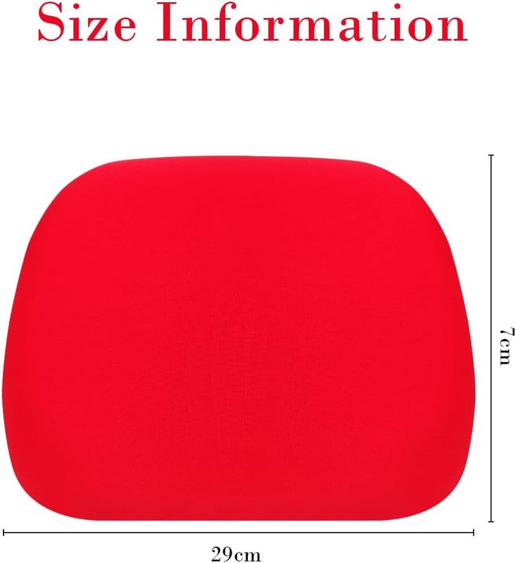 Memory Foam Headrest Pillow for Car Seat – Ergonomic Neck & Head Support Cushion with Adjustable Strap, Universal Fit for Car, SUV & Office Chair Use - Image 4
