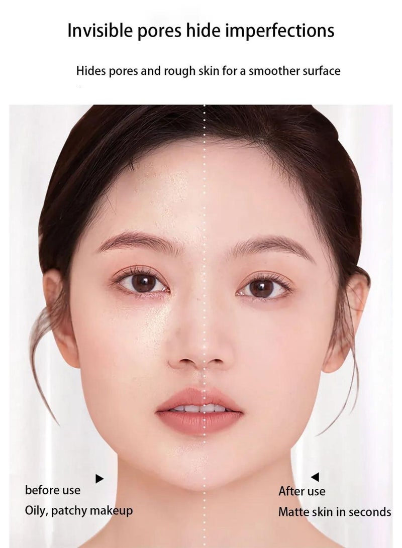 MACK ANDY Ballet Airy Loose Powder Light Breathable Oil Free Makeup Setting Powder Foundation - 02 Natural - Image 4