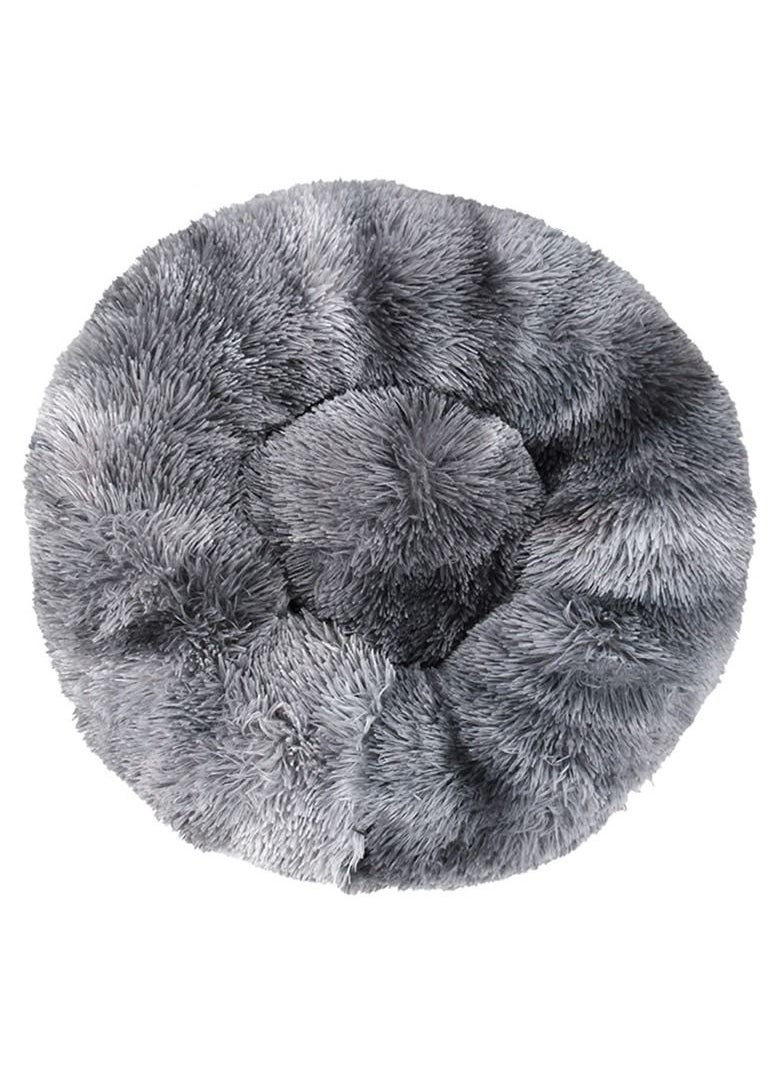 Mei Lifestyle - Round Cat &Dog Tie Dyed Pet Bed Comfortable Plush Ultra Soft Cushion Self Warming Pet Bed Made with Faux Fur with Waterproof Bottom Diameter 50CM. - Image 1