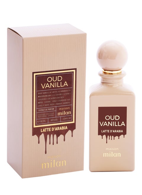 Oud Vanilla Latte D'Arabia 90ml Unisex perfumes
