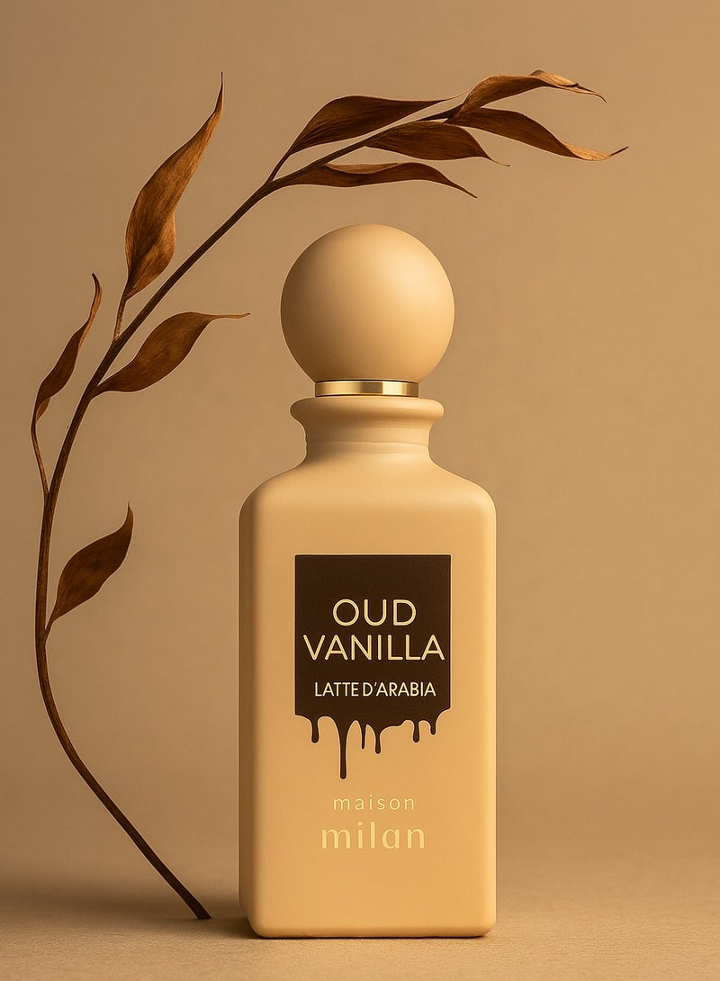 maison milan Oud Vanilla Latte D'Arabia 90ml Unisex perfumes - Image 3