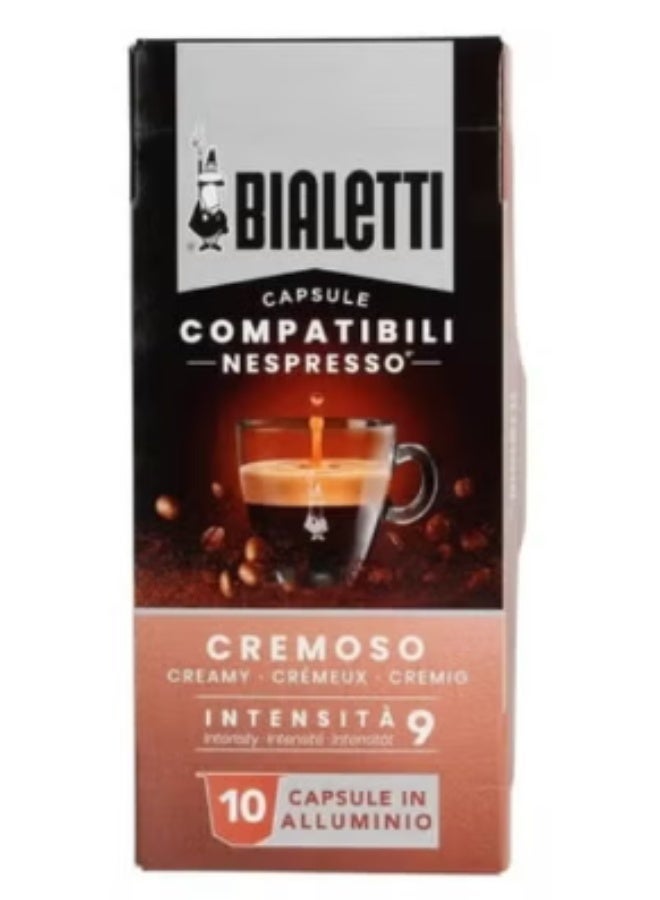 BIALeTTI | Premium Coffee Capsules | Pack of 2 |  Intenso, Cremoso, | Compatible with Nespresso Machines | 20 Capsules - Image 3