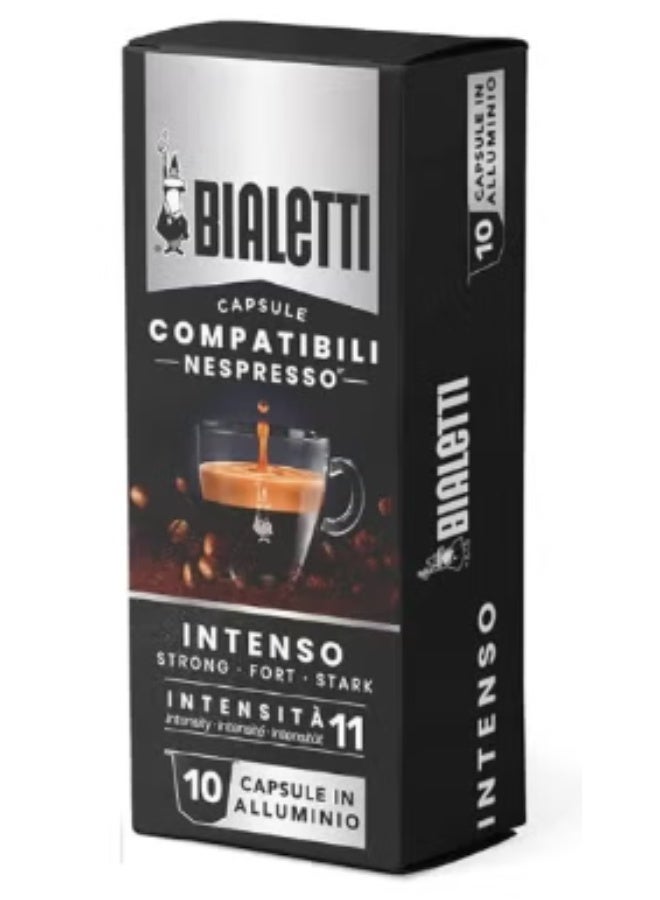 BIALeTTI | Premium Coffee Capsules | Pack of 2 |  Intenso, Cremoso, | Compatible with Nespresso Machines | 20 Capsules - Image 2