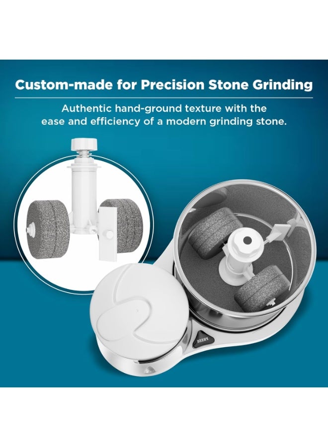 Butterfly Smart 2 Litres Table-Top Wet Grinder|150 Watts|Shockproof ABS Body| Coconut Scrapper Attachment|2 stones with 4-Way Grinding| Stainless Steel Drum | 2 Years Manufacturer's Warranty | White - Image 5