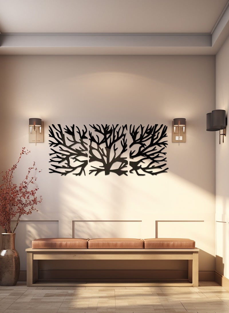 RIGID Lesar Cut Wall Art Sculpture Decorative Showpiece for Gift Living Room, Bedroom, Office, Home, Hallway & Entryway, Outdoor Decoration (SS 520x1150mm) - Image 4