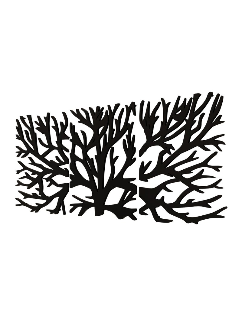 RIGID Lesar Cut Wall Art Sculpture Decorative Showpiece for Gift Living Room, Bedroom, Office, Home, Hallway & Entryway, Outdoor Decoration (SS 520x1150mm) - Image 2