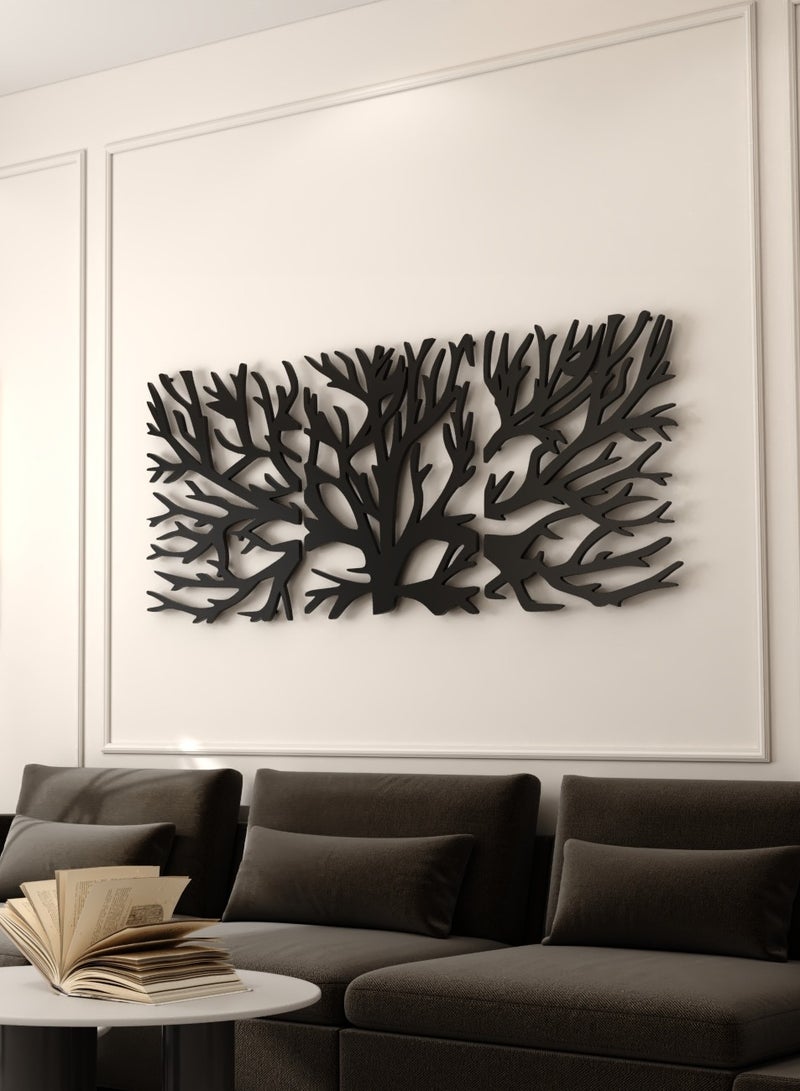 RIGID Lesar Cut Wall Art Sculpture Decorative Showpiece for Gift Living Room, Bedroom, Office, Home, Hallway & Entryway, Outdoor Decoration (SS 520x1150mm) - Image 1
