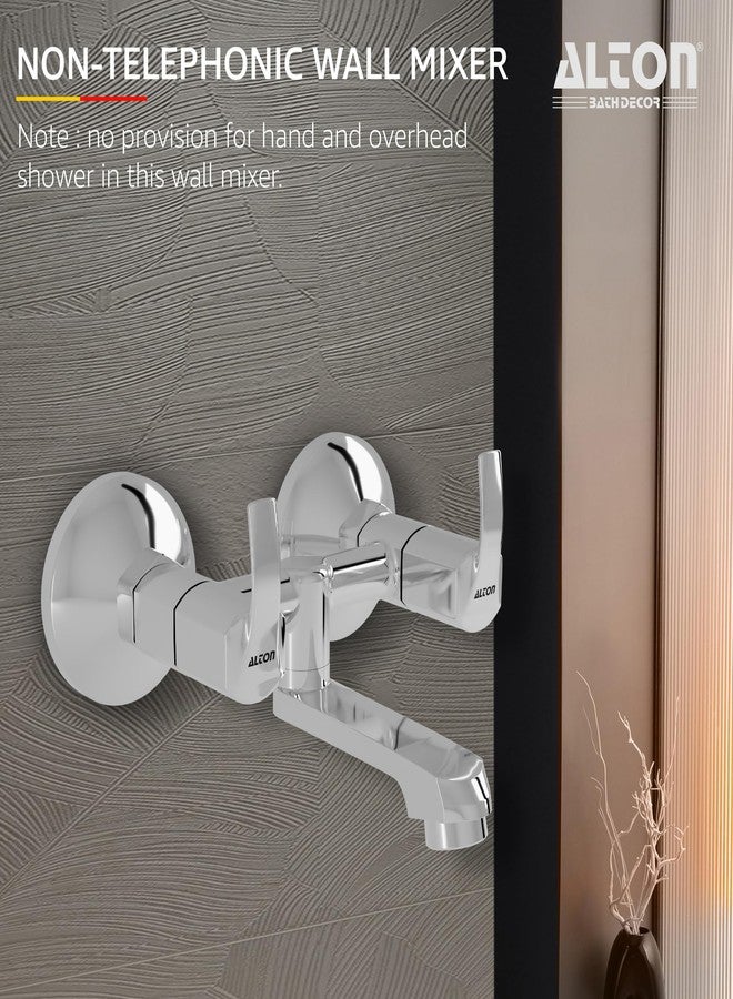 ALTON QBA9075 Brass, Wall Mixer Non Telephonic, Chrome Finish - Image 5