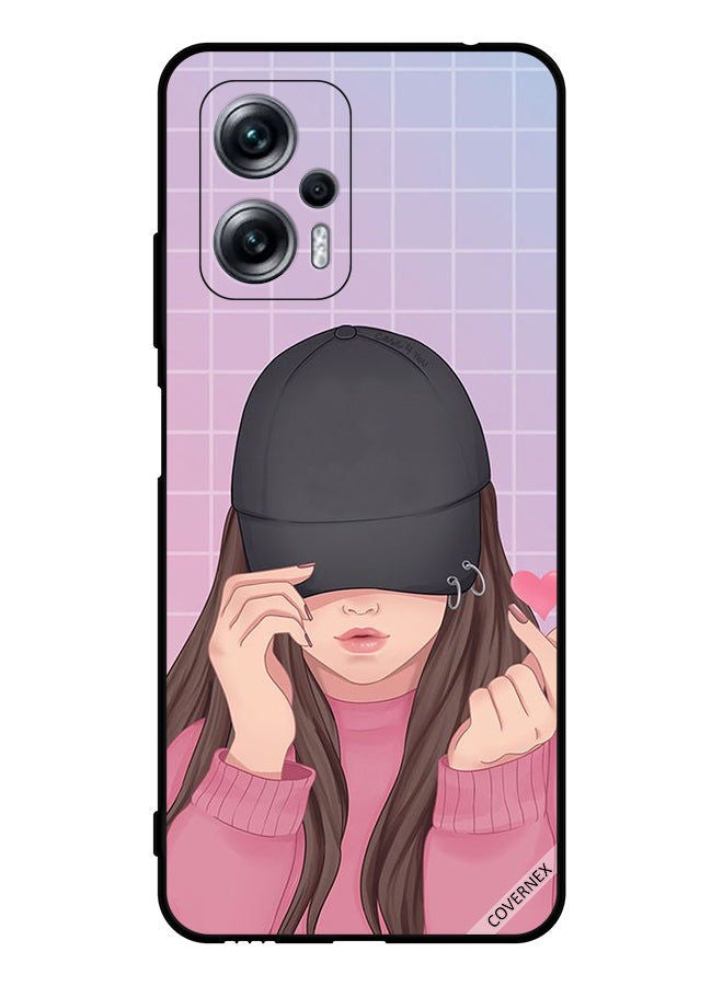 Covernex Protective Case Cover For Xiaomi Redmi Note 11T Pro Snap Love Cap Girl - Image 1