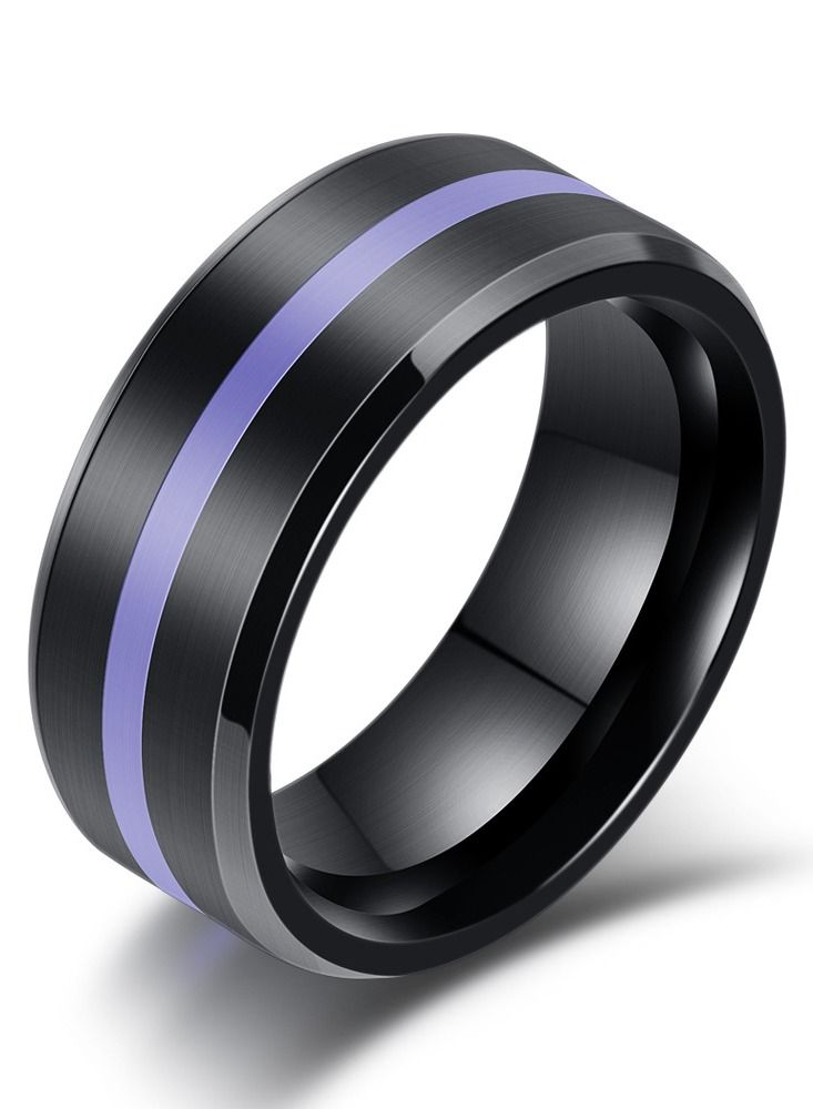 Stainless Steel Solid Polished Signet Ring