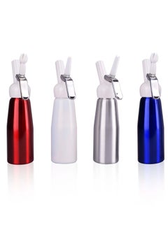 MARK STORE Whipped Cream Dispenser, Aluminium Cream Whipper with 3 Decorating Nozzles 500ML Cream Charger Dispenser for Cake Cheese Dessert  - Image 2