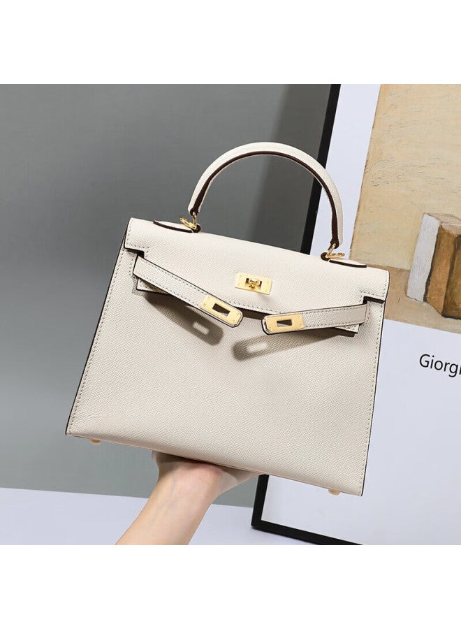 Viney Leather Kelly Bag, Luxury Handbag, Women's Brand Crossbody Shoulder Bag, Birthday Gift For Girlfriend, Qixi Festival Gift - Image 2