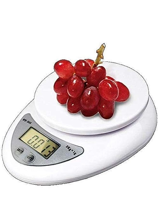S-TOP Digital Weighing Scale (5 Kg, White) - Image 1