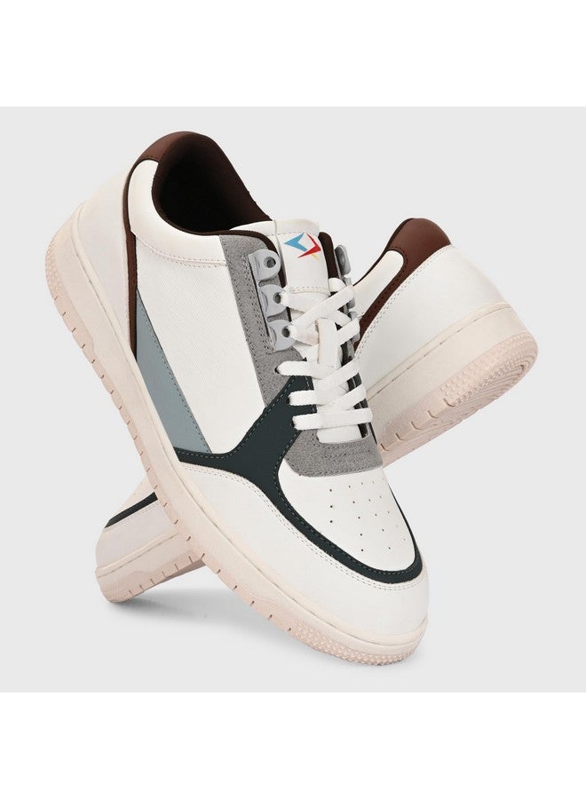 Cruiser Men's Augustus Olive Sneakers_9 UK (2505-13) - Image 5