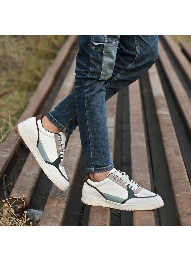 Cruiser Men's Augustus Olive Sneakers_9 UK (2505-13) - Image 3