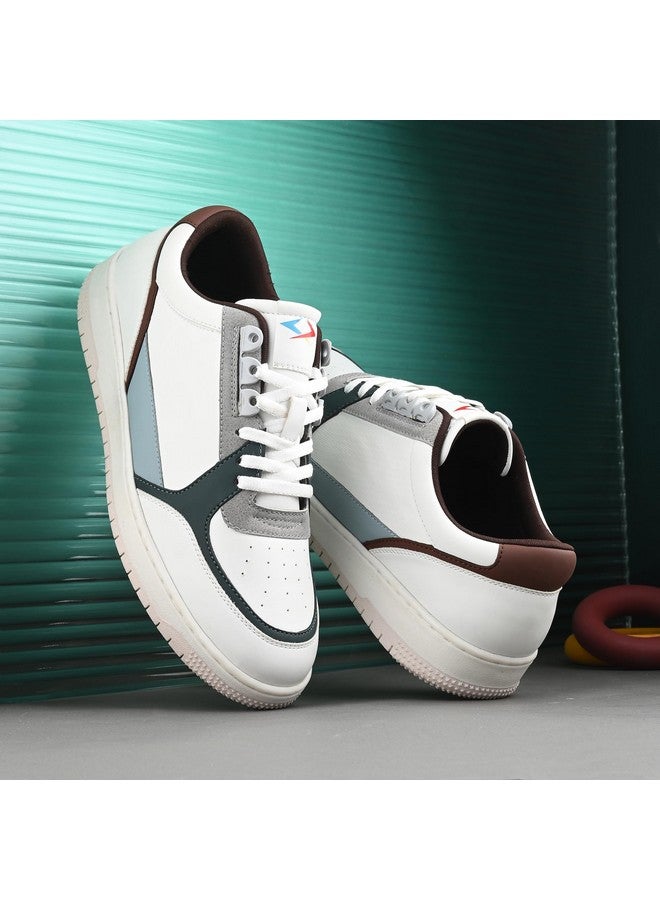 Cruiser Men's Augustus Olive Sneakers_9 UK (2505-13) - Image 2