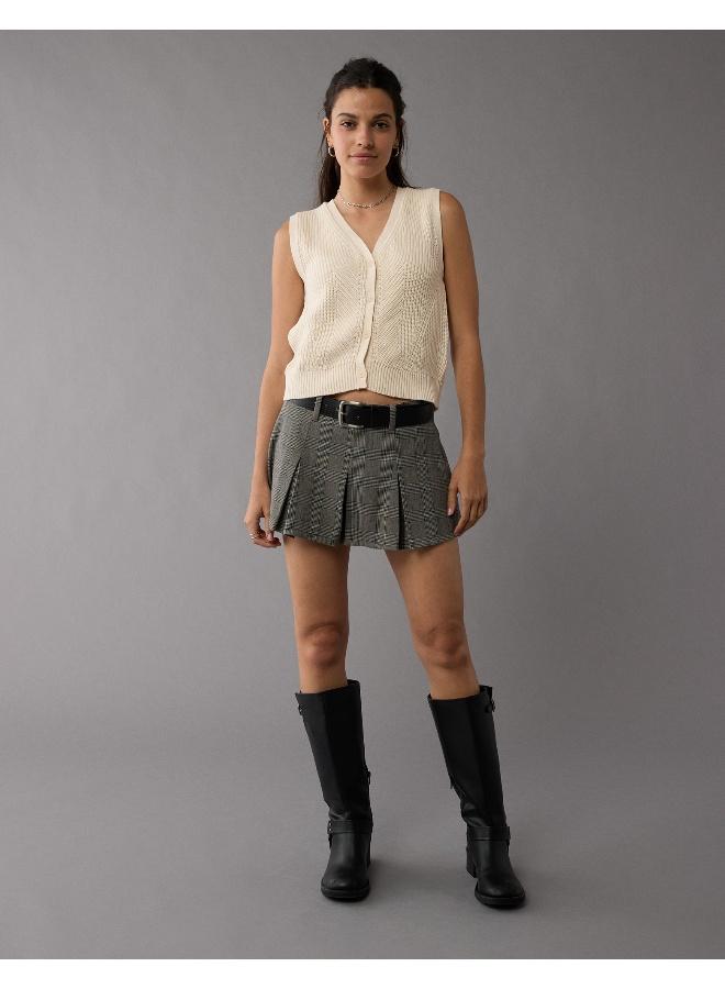 American Eagle Casual Button-Up Vest Sweater - Image 5