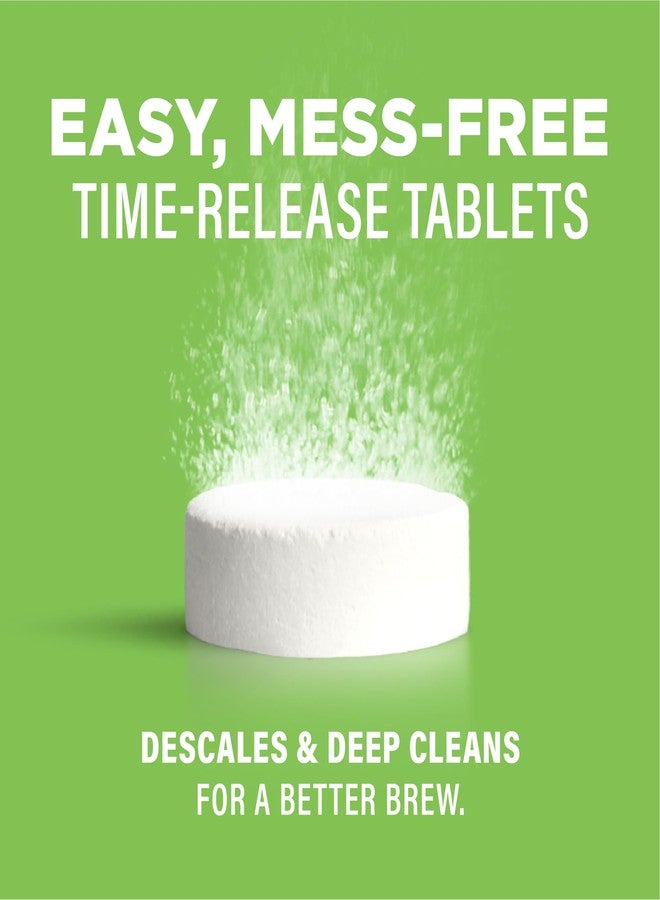 Affresh Coffee Maker Cleaner, for Multi Cup Drip, Pod, Single Serve and Espresso, Descales & Cleans Limescale & Mineral Deposits, 3 Tablets - Image 2