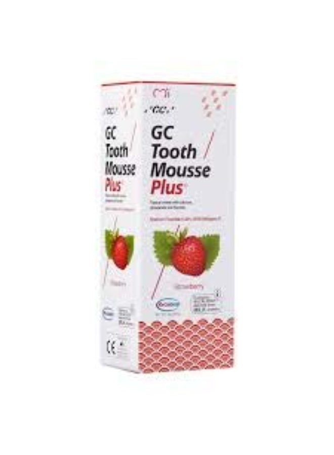 Gc Multi Action Tooth Mousse Remineralising Sugar Free Dental Topical Creme (Strawberry), 40 g - Image 3