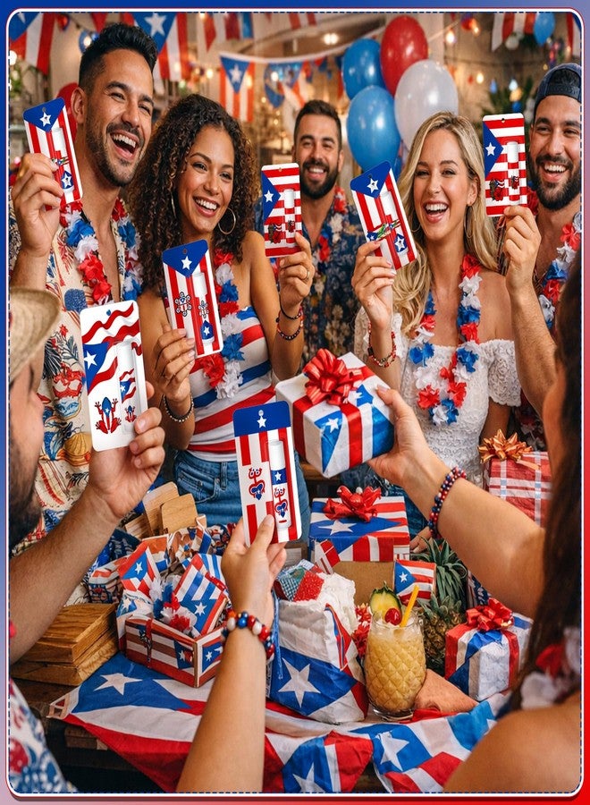 Batiyeer 35 Pcs Puerto Rico Souvenirs Lip Balms Bulk Puerto Rico Parade Party Favor Natural Moisturizing Lip Balms Gift for Guest Women Coworker Friend Teacher Classroom Exchange Prize 5 Flavors - Image 5