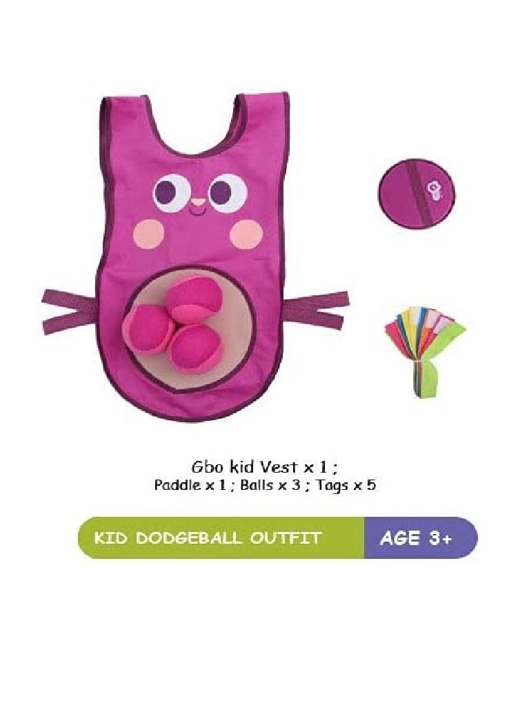 Cutie Cute Toss and Catch Game Dodgeball Sticky Vest for Kids Indoor and Outdoor  - Image 2
