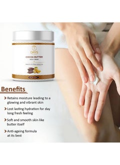 7 Days Men'S Women'S Cocoa Butter Body Creamfor Dry Skin 24 Hours Intense Deep Hydration Shea Butter Moisturizer Extra Hydrating Nourishing Creamy Body & Hand Cream 100Ml  - Image 3