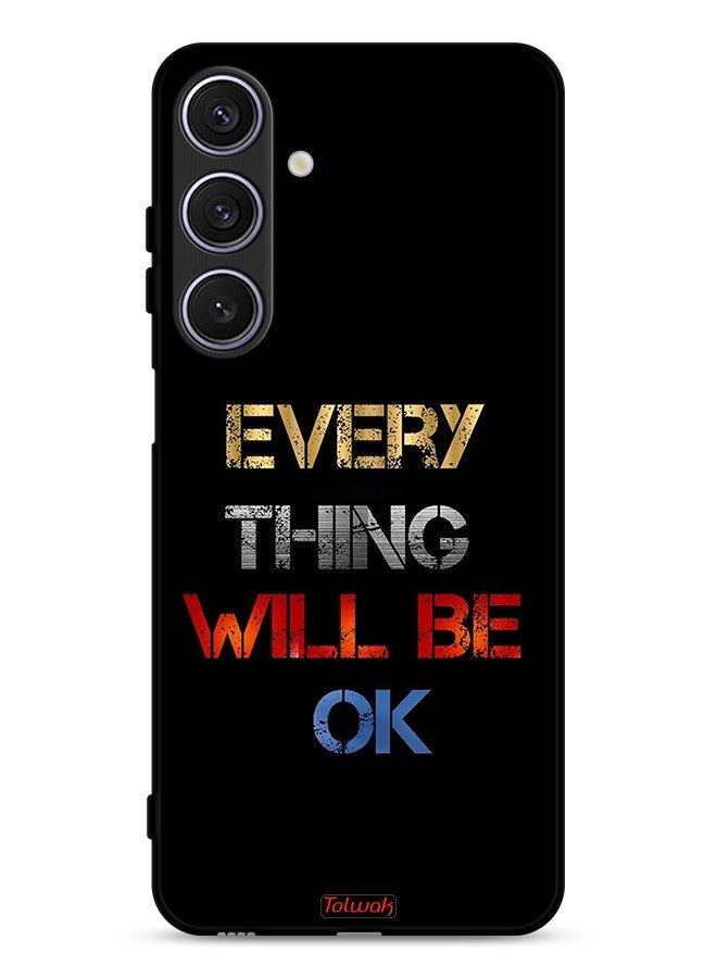 Tolwak Samsung Galaxy A26 Protective Case Cover Everything Will Be Ok - Image 1