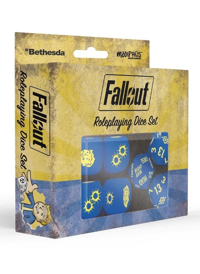 Modiphius - Fallout: The Roleplaying Game Dice Set,Various - Image 1