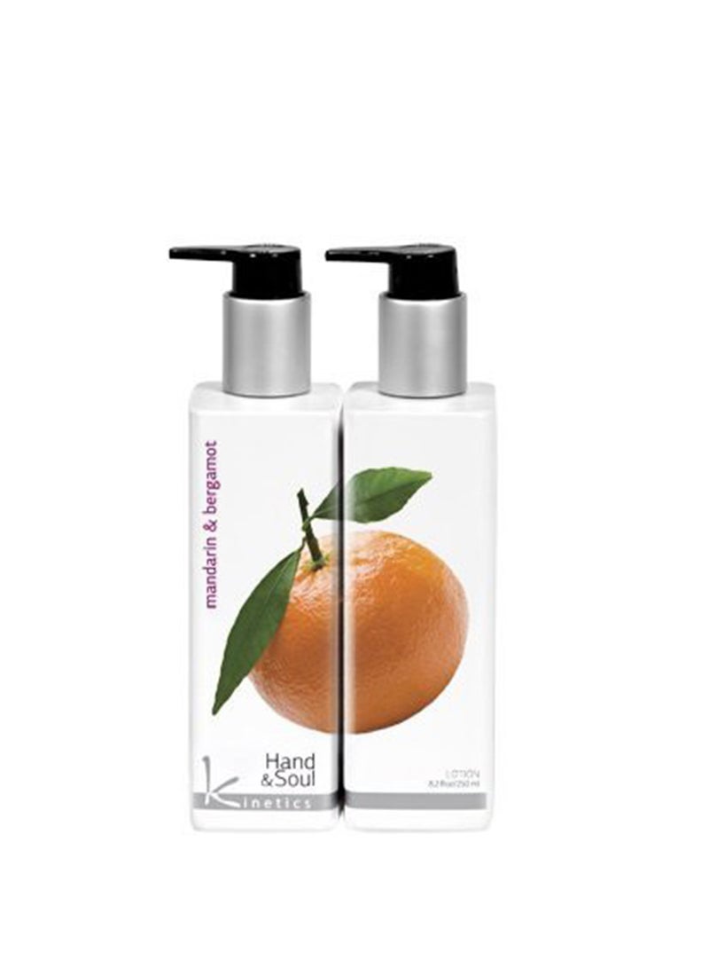 KINETICS HAND AND BODY LOTION 250 ML | MANDARIN & BERGAMONT
