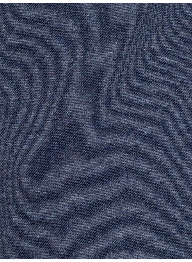 Jockey Men's Regular Fit Round Neck Raglan Sleeved T-Shirt with Breathable Mesh for Enhanced Cooling MV01_Navy Melange_L - Image 2