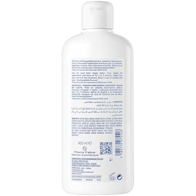 DUCRAY ANAPHASE HAIR LOSS SHAMPOO 400 ML - Image 3