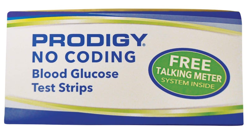 Prodigy Glucose Monitor Kit - Includes Prodigy Meter, 100ct test strips, 10ct Lancets, Lancing device, Carrying Case, Log Book - Image 4