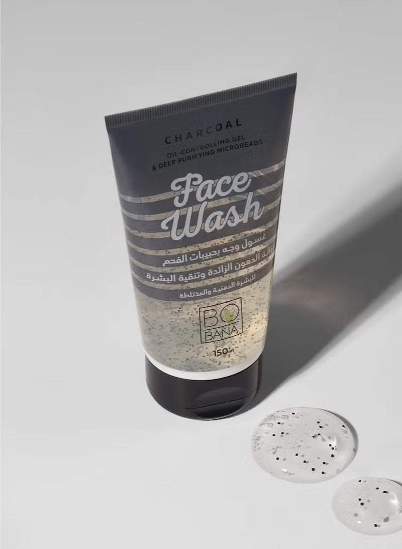 Bobana Charoal Face Wash For Oily And Combination Skin 150Ml