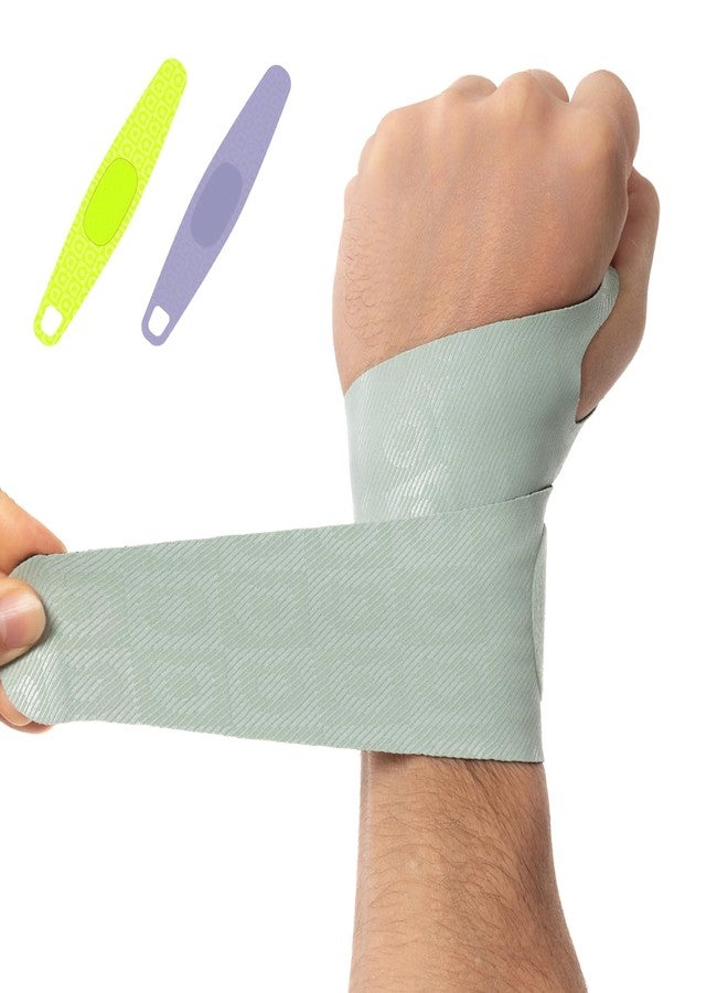 AOFIT Adjustable Wrist Brace for Pain Relief, Carpal Tunnel & Tendonitis Support – Ergonomic Compression, Breathable & Anti-Slip Design, Fits Left & Right Hand, Ideal for Sports, Gaming & Office Use Green - Image 1