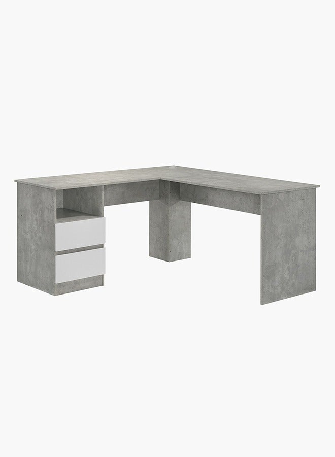 Home Box مكتب دراسة زاوية ألفورد باتارا مع درجين 150 × 75 × 150 سم  - Image 3