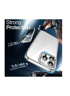 Max & Max Max & Max Case With Screen Protector Clear iPhone 16 Pro  - Image 3