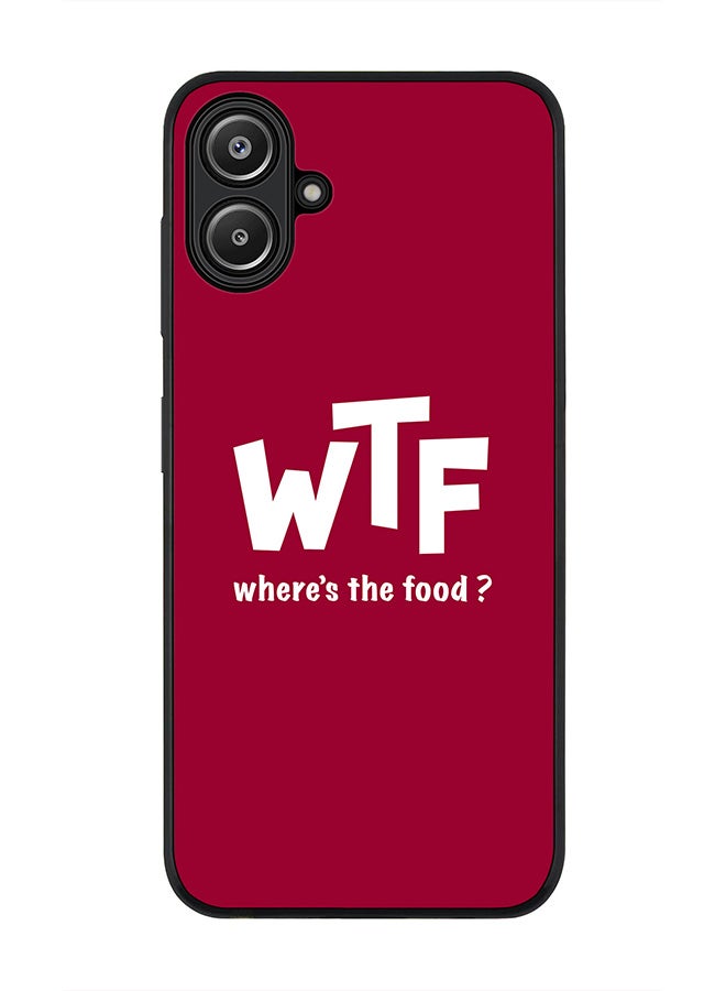 Stylizedd For Samsung Galaxy A06 Case,Slim fit Camera Protection, Shockproof Thin Phone cover - Where's the food? - Image 1