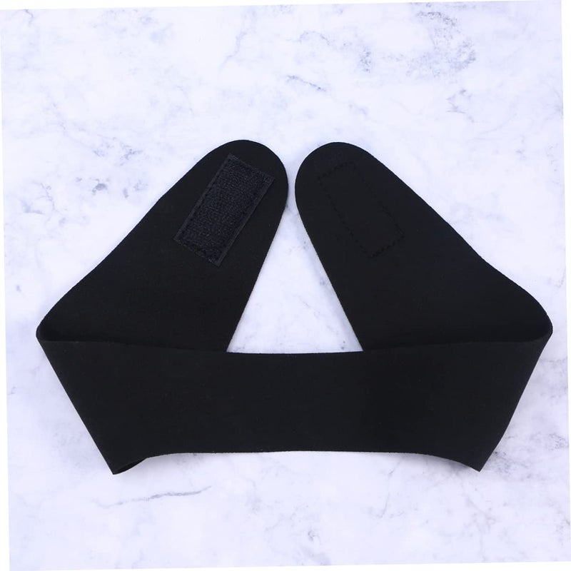 Adjustable Waterproof Swimming Headband Ear Protection For Swimmers Black One Size - Image 5