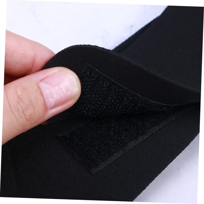 Adjustable Waterproof Swimming Headband Ear Protection For Swimmers Black One Size - Image 4