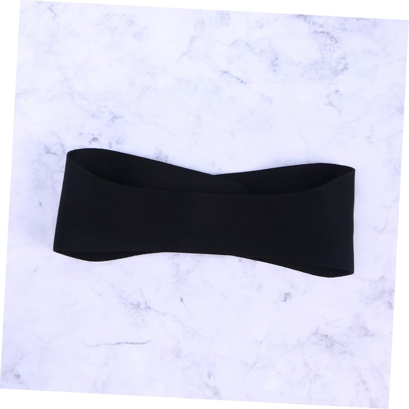 Adjustable Waterproof Swimming Headband Ear Protection For Swimmers Black One Size - Image 3