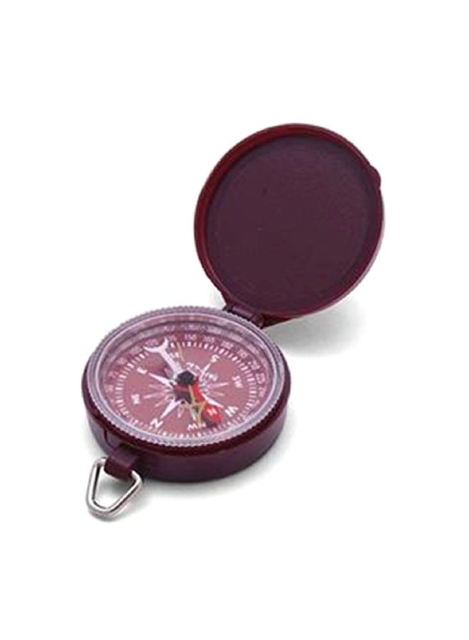 كوغلانز 8160 بوصلة التخييم بلاستيكي مملوءة بسائل أحمر 9.2 × 19.8 × 1.4 سم - Image 2