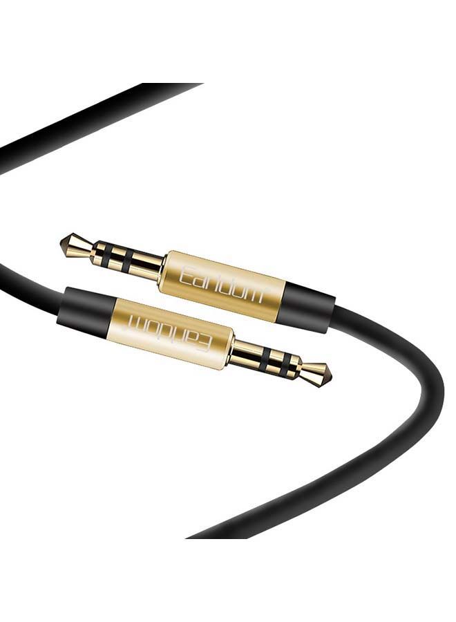 NIBEMINENT 3.5mm To AUX Audio Cable Gold - Image 2