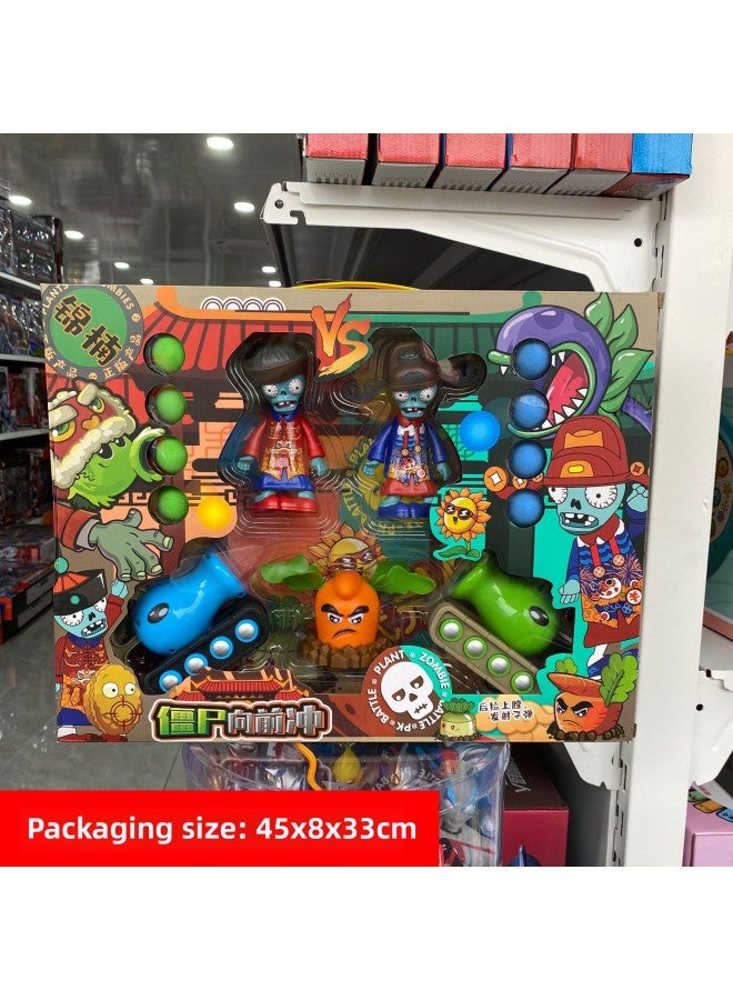 Genuine Plant Big Combat Toy Zombie Full Set Big Gift Box Children Suit Boy Catapult Doll Activity Gift-Color:136-31 Submarine Defense  - Image 4