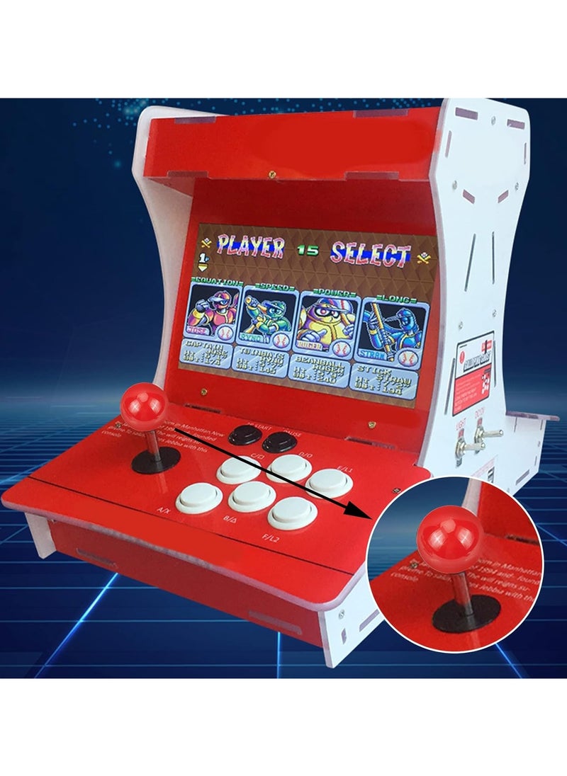 null - Arcade Game Console Classic Retro Upright Game Machine For 2-4 Player Desktop Arcade Machine - Image 1