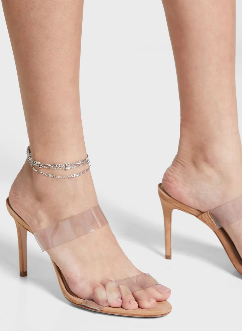 Ginger Multi Chain Anklet