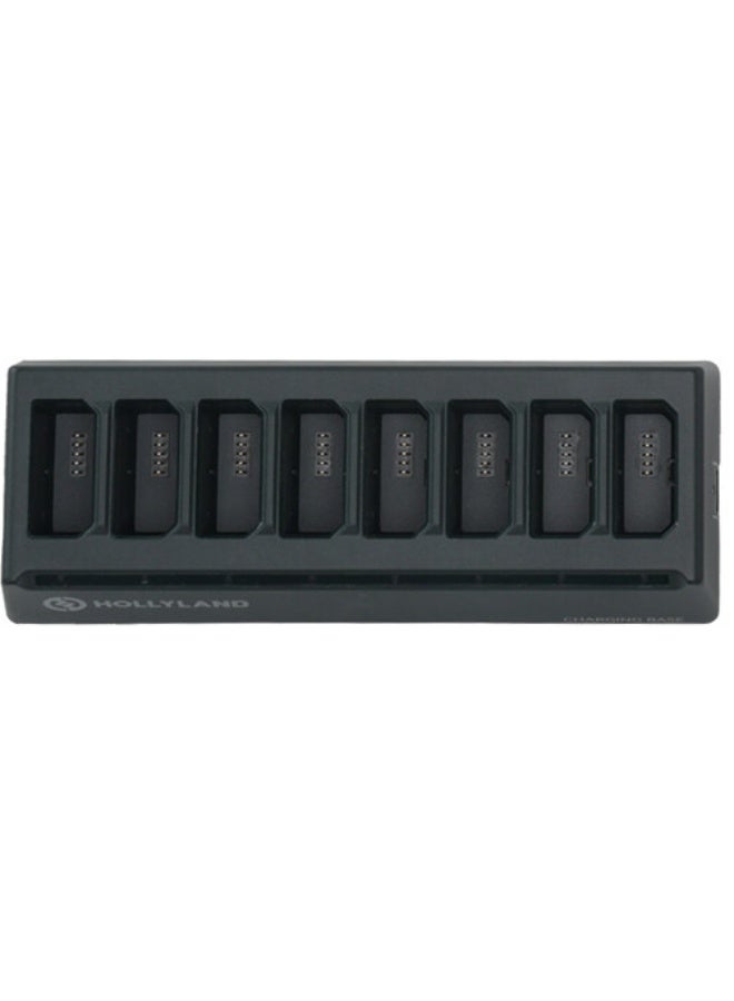 Hollyland Solidcom SE 8-Slot Lithium-Ion Battery Charging Case SE-8SLOT-CHARGING-CASE BLACK - Image 1