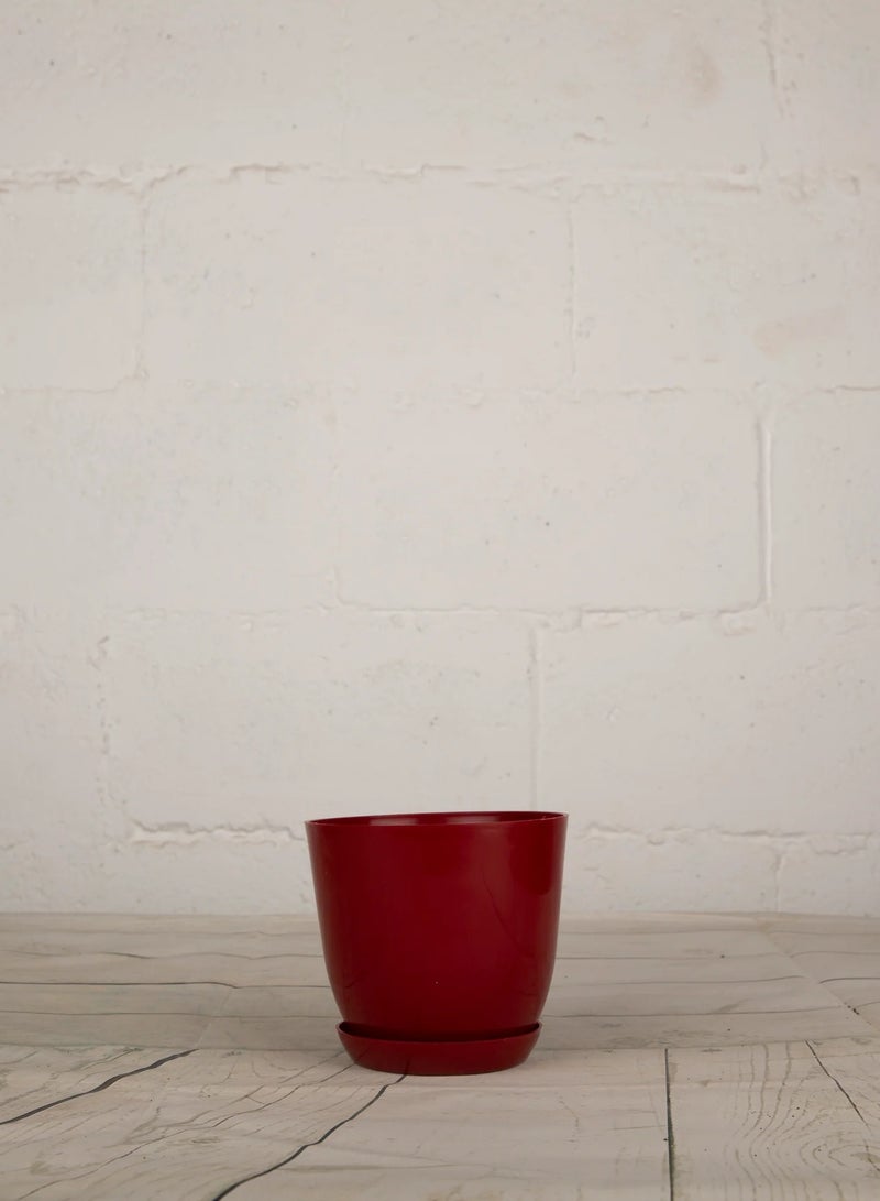 جرو وعاء مستدير بلاستيك عاكس 15 سم - Image 1