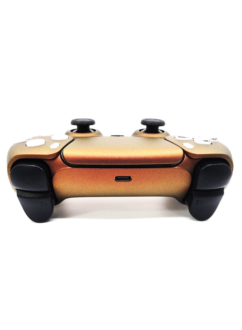 CRAFT by MERLIN PAINTED PLAY STATION 5 DUAL SENSE WIRELESS CONTROLLER DUAL TONE SUNSET - Image 2