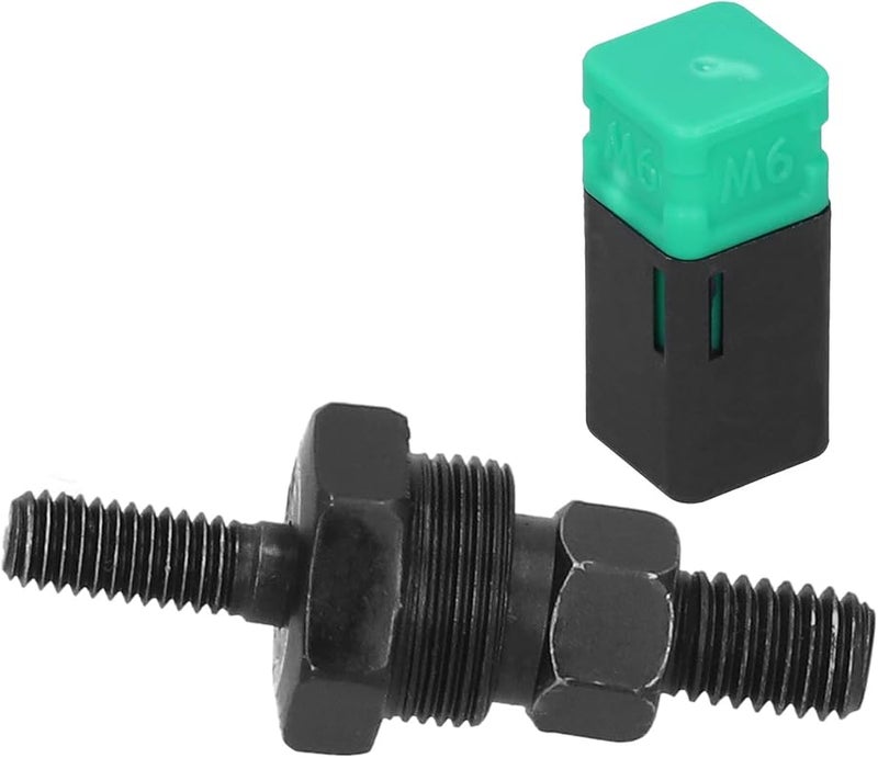 أداة تثبيت المسامير اليدوية M6 برأس من سبيكة فولاذية مقاومة للتآكل لبناء صواميل المسامير - Image 3