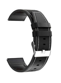 Generic Leather Band 22MM For Samsung galaxy watch 3 45mm /watch 46mm/Gear S3/Huawei watch GT3 46MM/GT2E/GT 46mm)/GT2 Pro/GT2 46MM/honor Magic Watch2 46mm/Amazfit GTR 4 /GTR3/3pro/2/2e  - Image 1